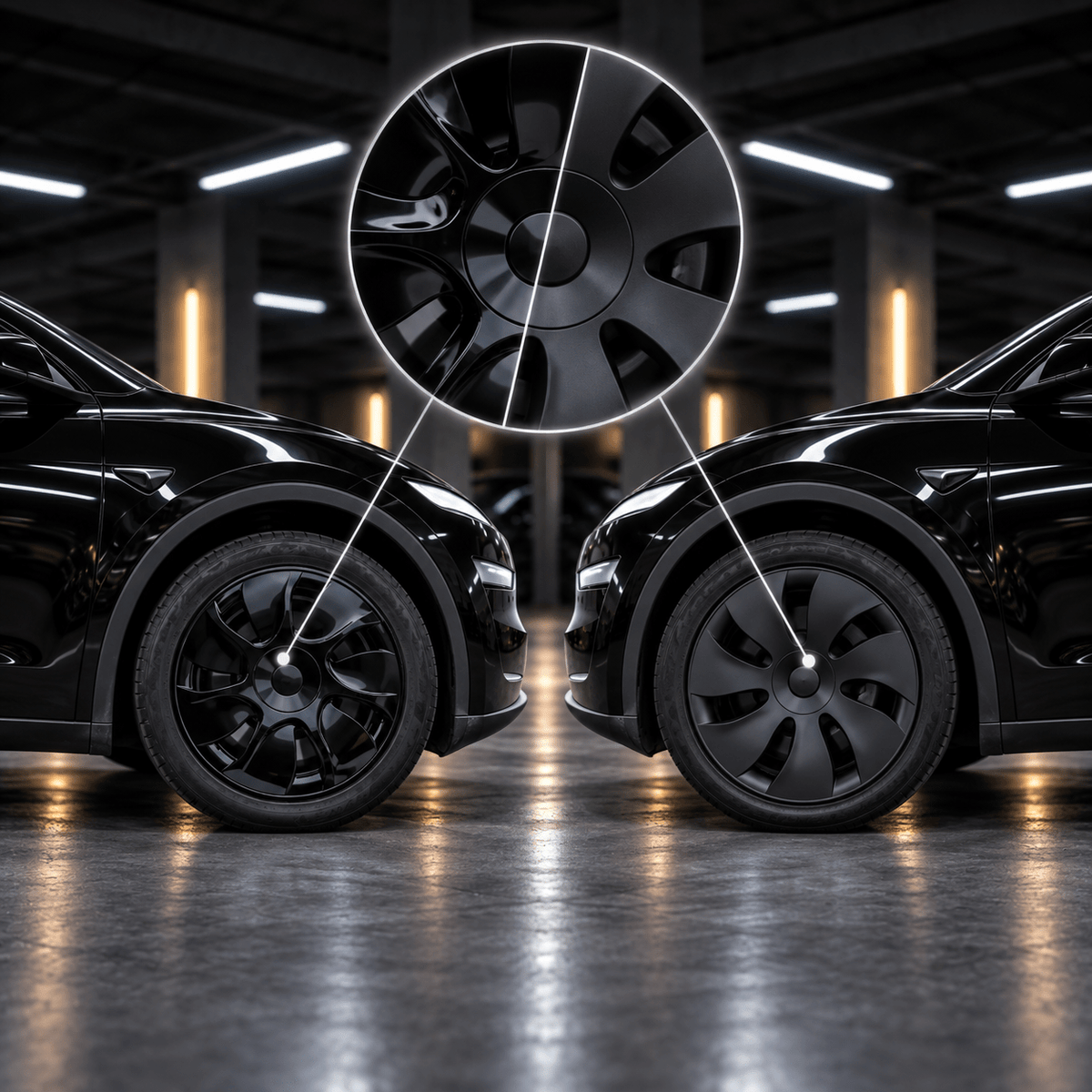 18″ Cyclone Wheel Covers for Tesla Model Y Standard 2026+ (4PCS)