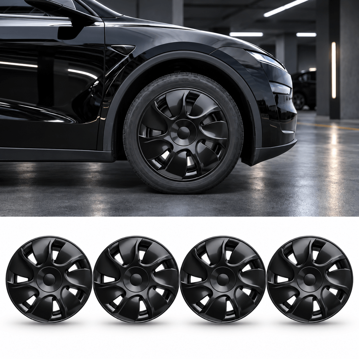 18″ Cyclone Wheel Covers for Tesla Model Y Standard 2026+ (4PCS)