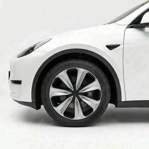 19” Gemini Wheel Covers for Model Y – Turbo Style Full Rim Protection | Tesery