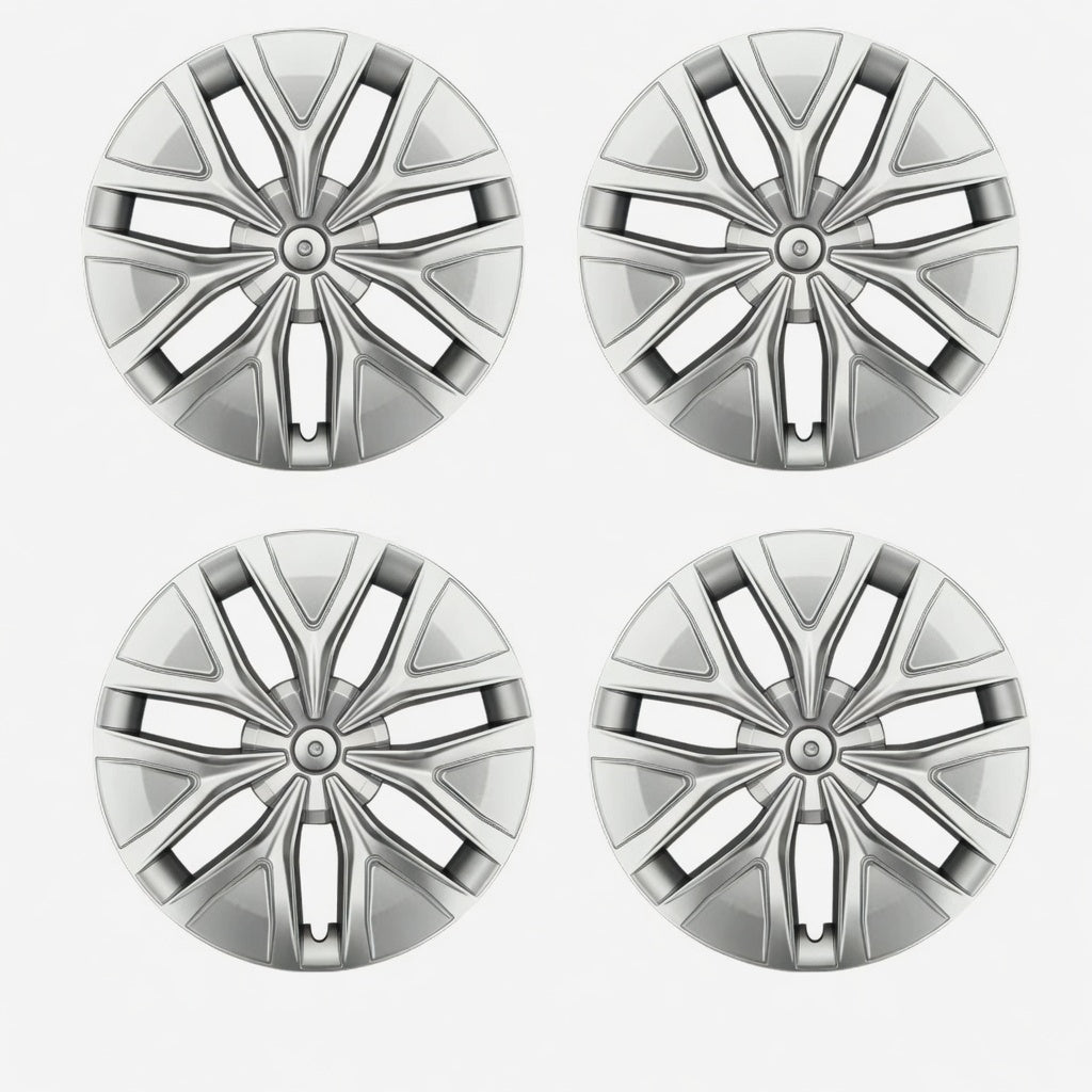 19" Gemini Wheels Covers for Model Y | Seven-Spoke Style