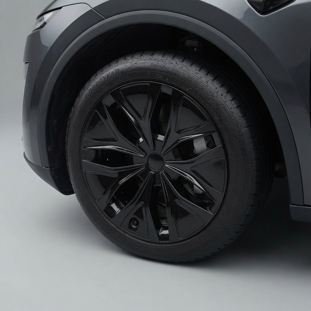 19" Machina 2.0 Wheels Covers for Model YL 2026+ | Seven-Spoke Style