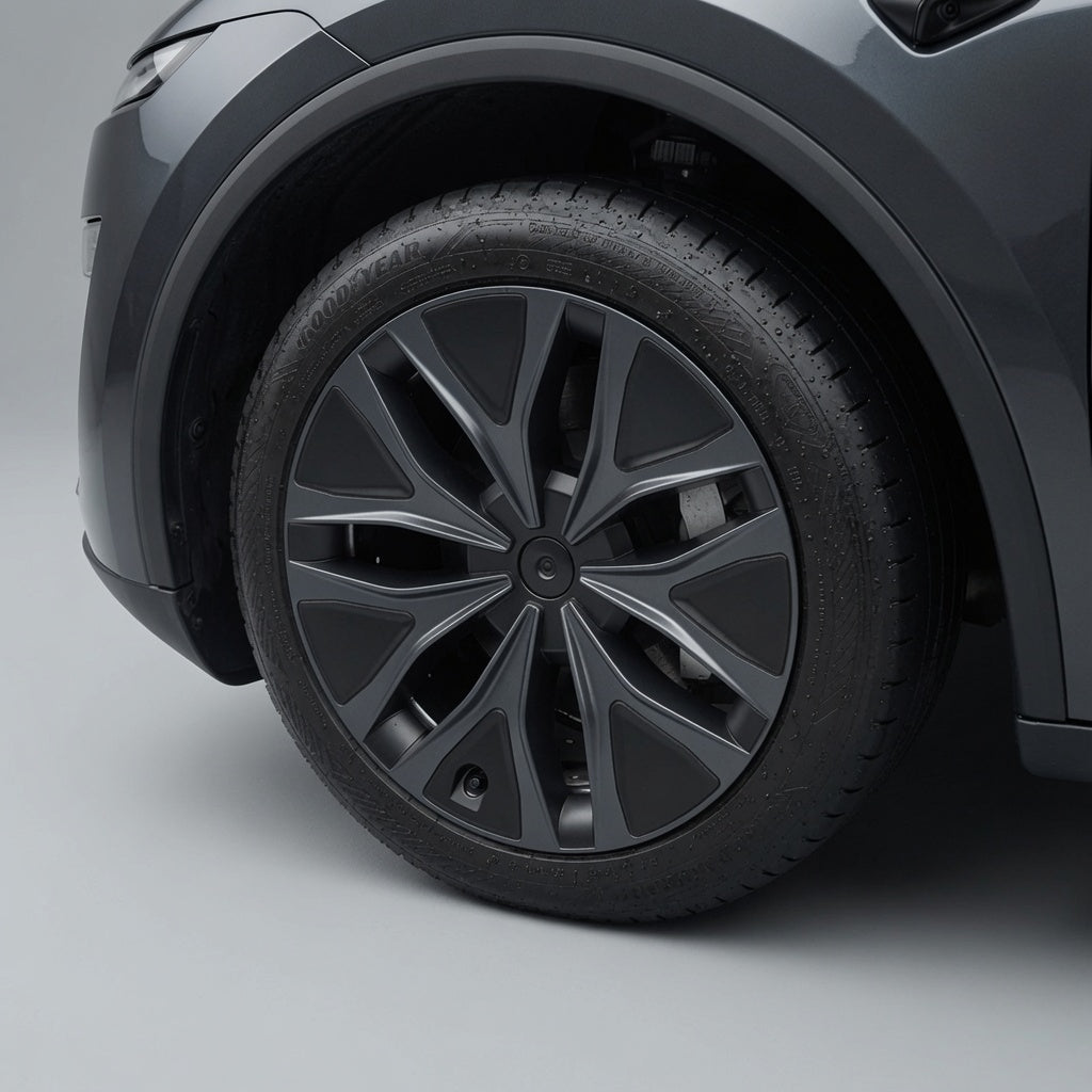 19" Machina 2.0 Wheels Covers for Model YL 2026+ | Seven-Spoke Style