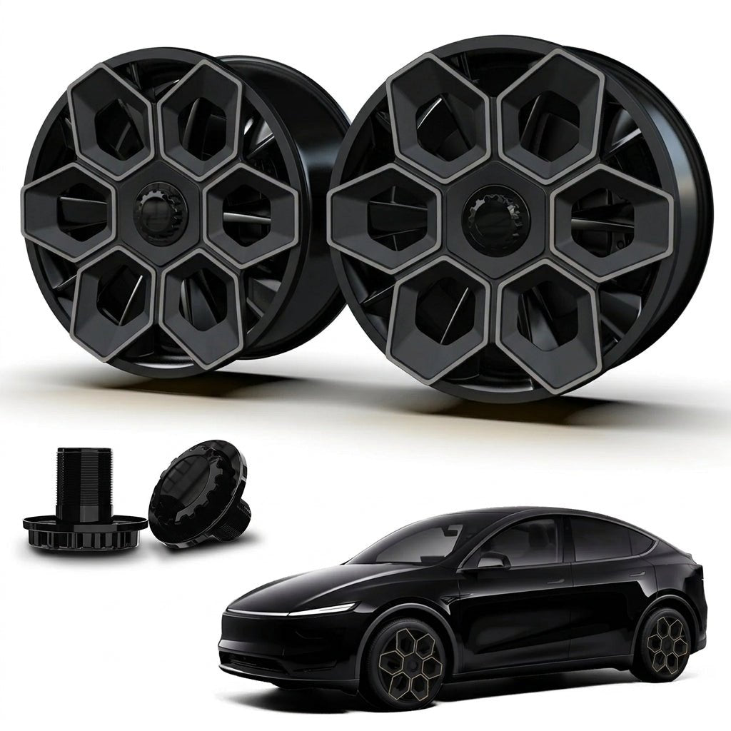 19" Hexa Honeycomb Wheel Covers for Model Y / Model Y Juniper | Tesery