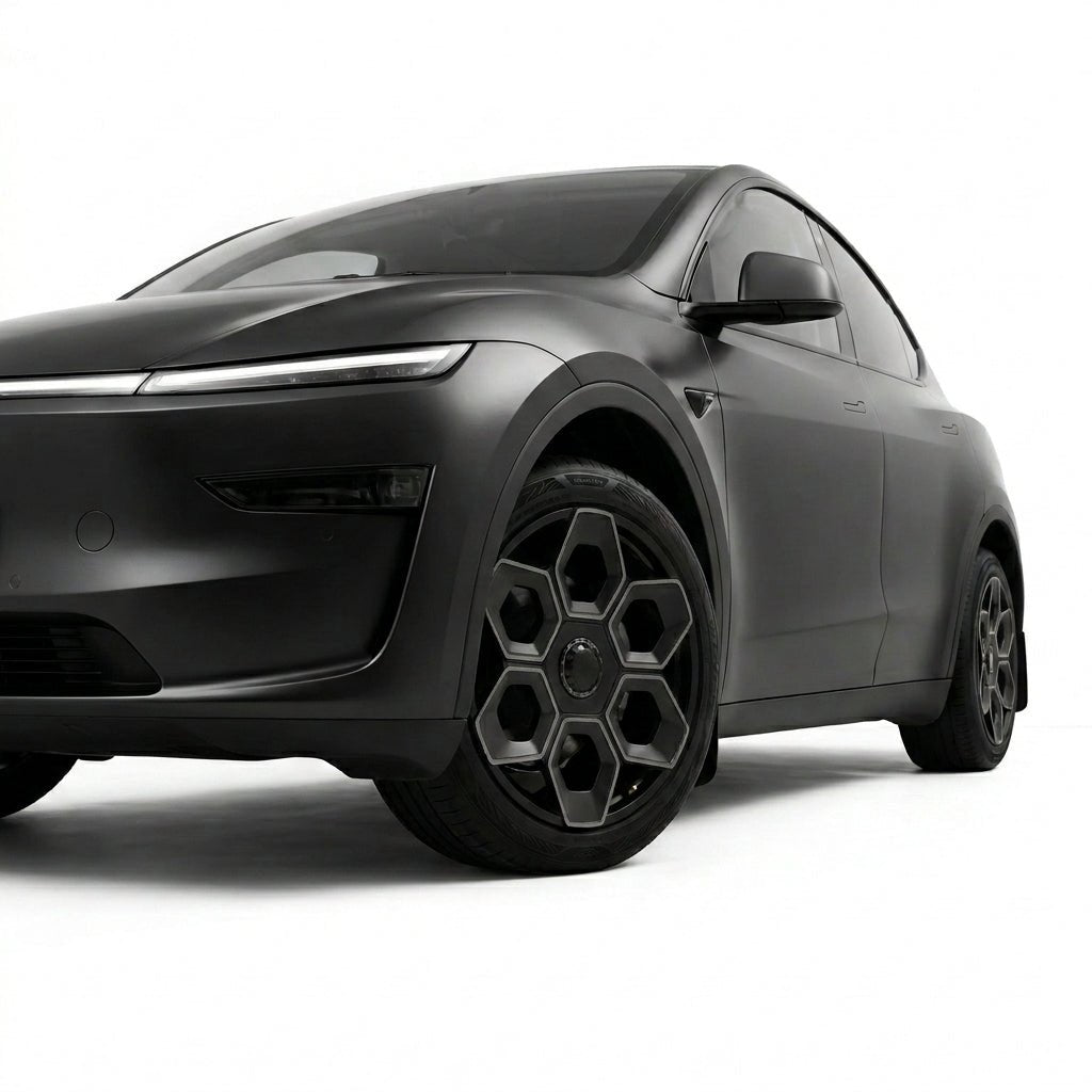 19" Hexa Honeycomb Wheel Covers for Model Y / Model Y Juniper | Tesery
