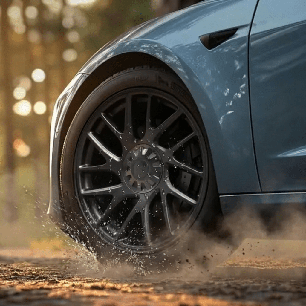 20" & 21” Wheel Hub Center Caps for Model Y (2020-2025.03) | Quick-Snap & Tool-Free