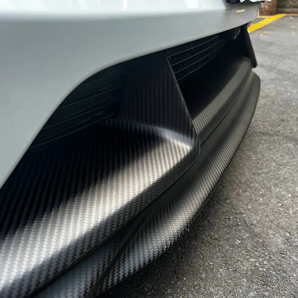 Carbon Fiber Front Lip Splitterc for Model Y Juniper / Model YL - High Performance Exterior Upgrade