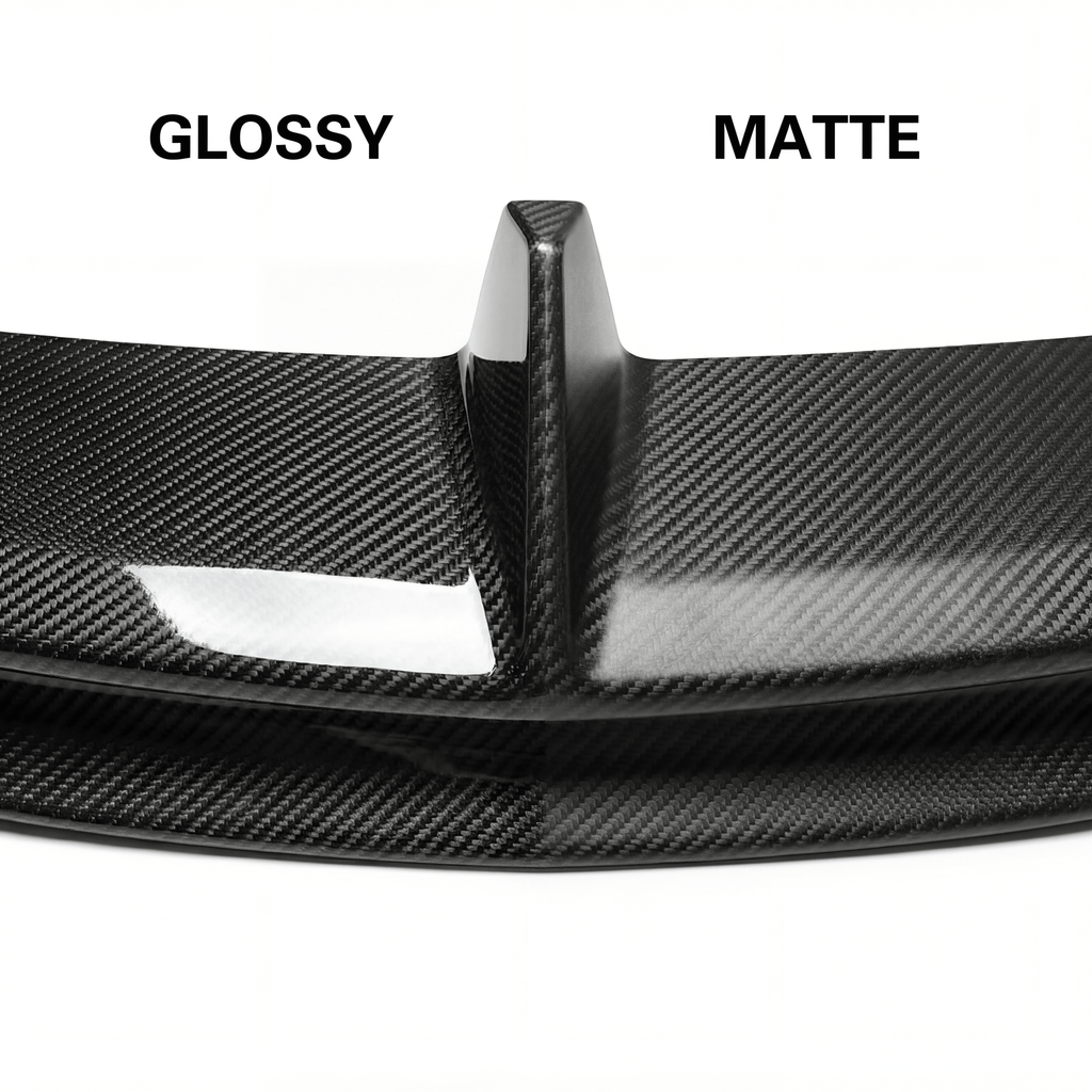 Carbon Fiber Front Lip Splitterc for Model Y Juniper / Model YL - High Performance Exterior Upgrade