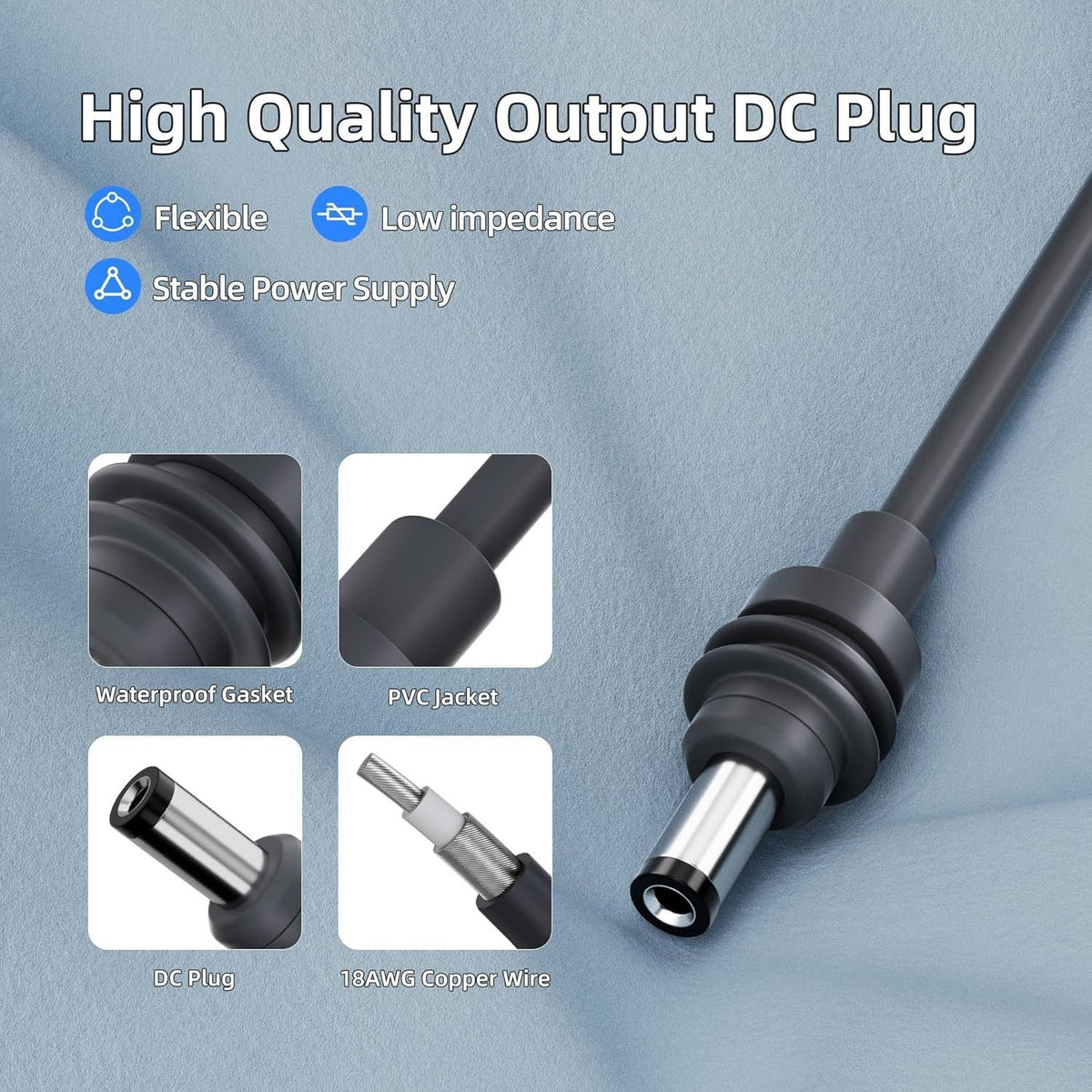 3-in-1 Power Cable for Starlink Mini | Car + USB-C + DC Input | 2M-5M