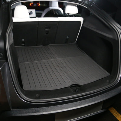 TESERY TPE Front/Rear Trunk Mats for Model Y Juniper