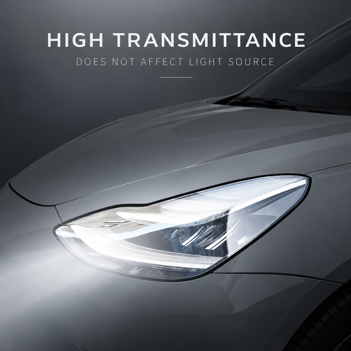 Pre-Cut TPU Headlight Protection Film for Model 3 | Clear, Smoked & Photochromic