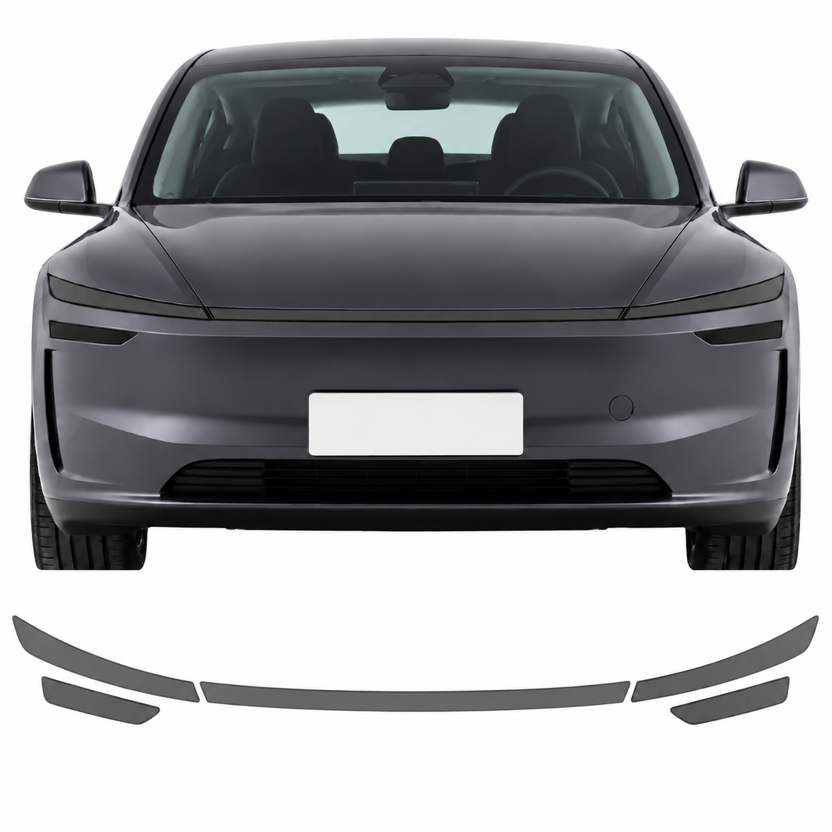 Pre-cut TPU Headlight Protection Film for Model Y | Clear, Smoked & Photochromic