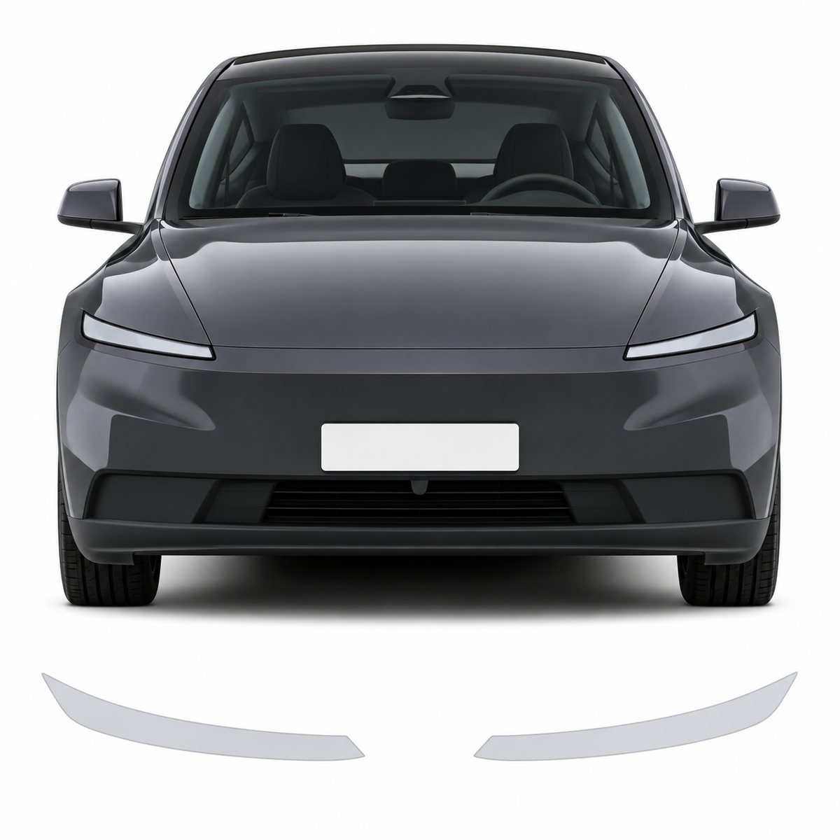 Pre-cut TPU Headlight Protection Film for Model Y | Clear, Smoked & Photochromic