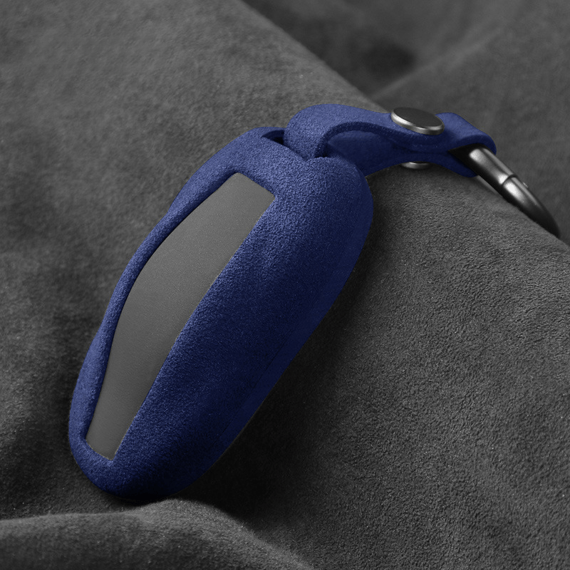 Alcantara Key Fob Cover for Tesla Model 3/Y/S/X | Full Protection