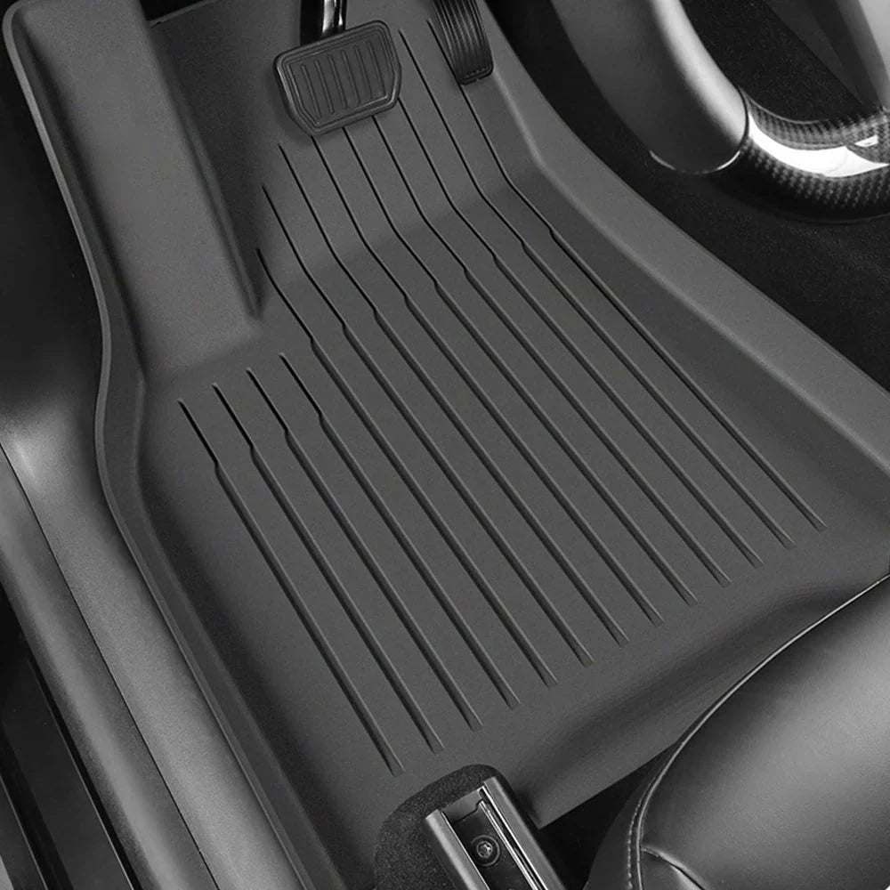 All-Weather TPE Floor Mats for Tesla Model Y Standard (LHD)
