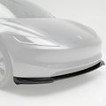 Carbon Fiber Front Lip Splitterc for Model 3 Highland - Exterior Upgrade