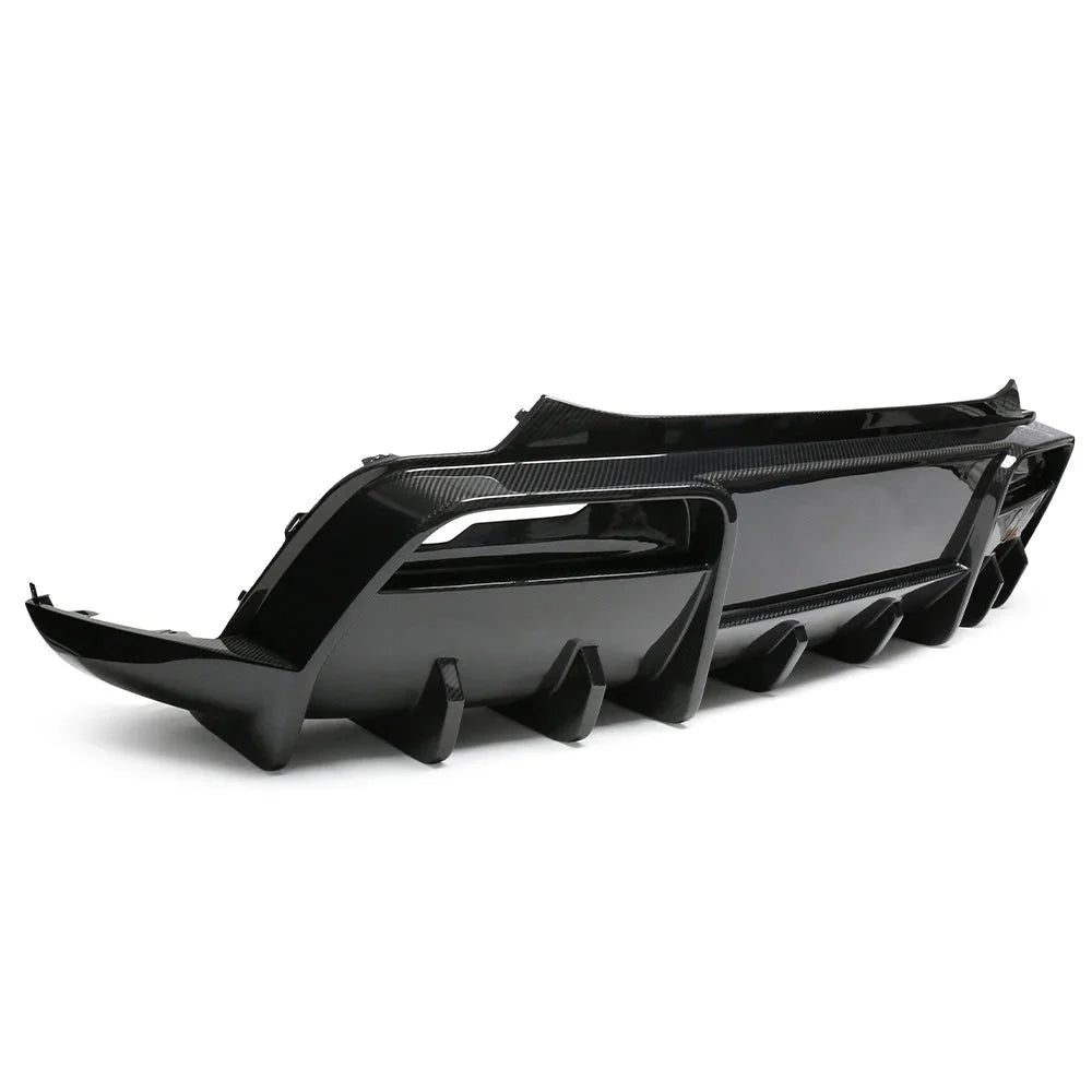 Custom Dry Carbon Fiber Rear Diffuser for Model Y Juniper