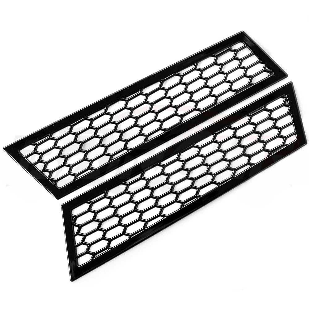 Cybertruck Rear Bumper Honeycomb Trim Cover – Carbon Fiber Style Protective Guard