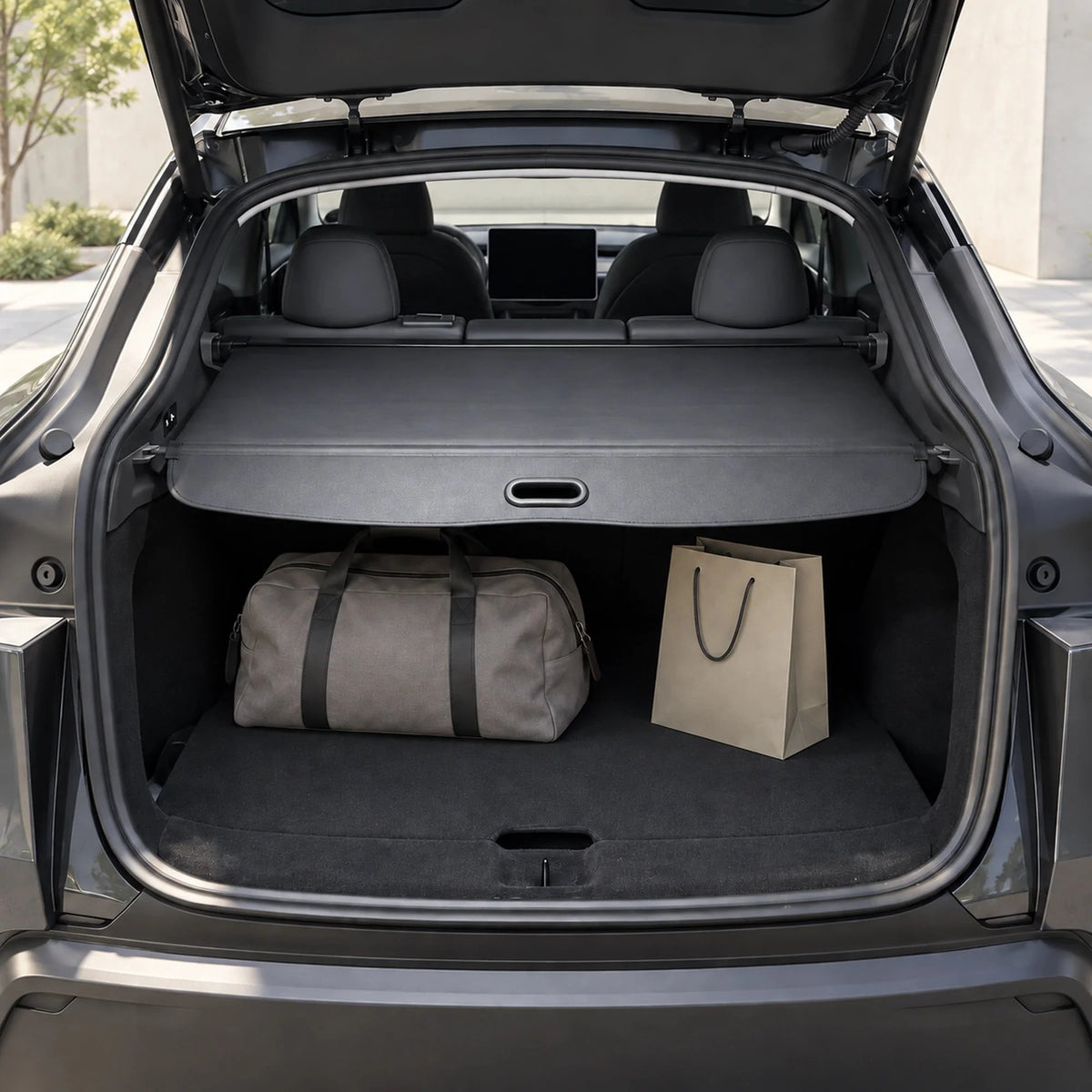 Retractable Cargo Cover for Model Y Juniper