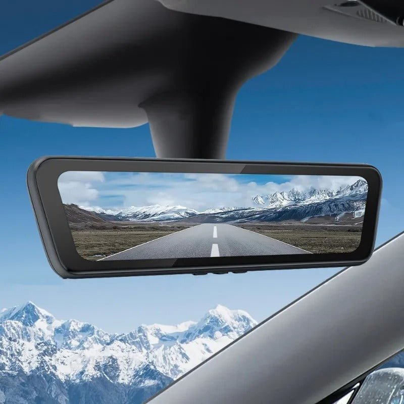 Flash Sale: Streaming Rearview Mirror Recorder for 9″ Model 3 Highland 丨Single Camera